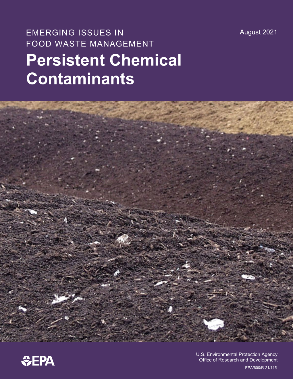 Emerging Issues in Food Waste Management Persistent Chemical Contaminants