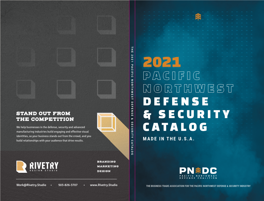 Defense & Security Catalog Pacific Northwest