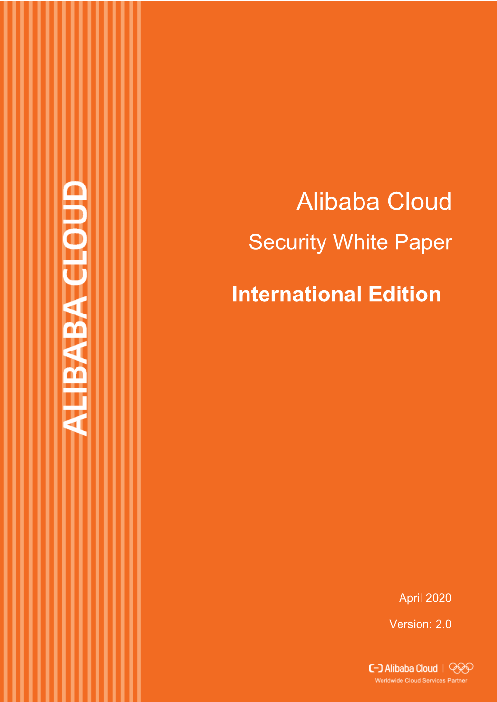 Alibaba Cloud Security White Paper