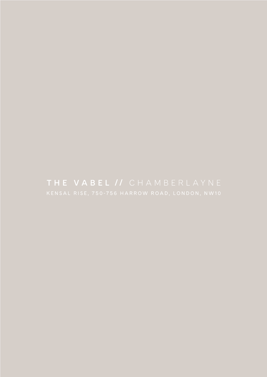 The Vabel // Chamberlayne Kensal Rise, 750-756 Harrow Road, London, Nw10