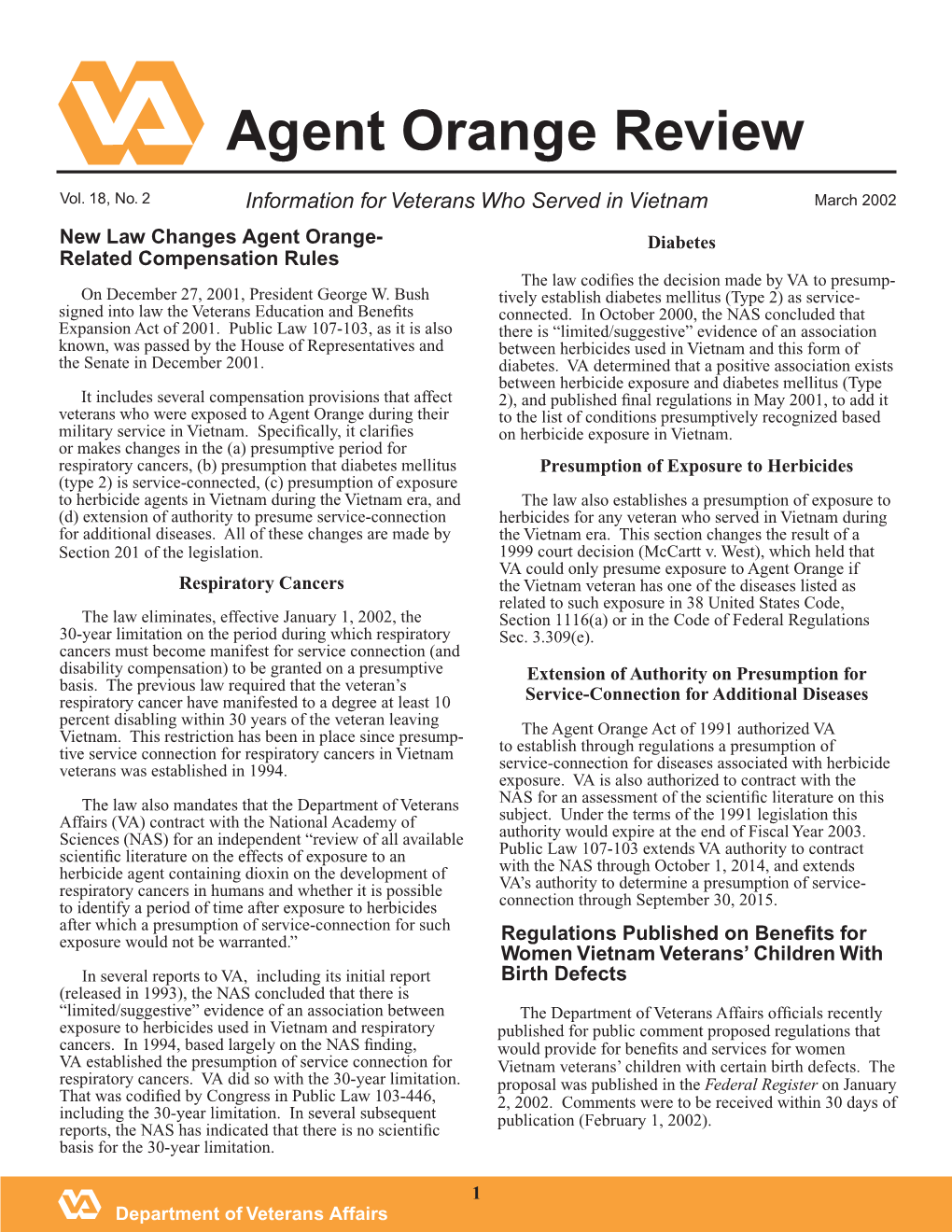 Agent Orange Review