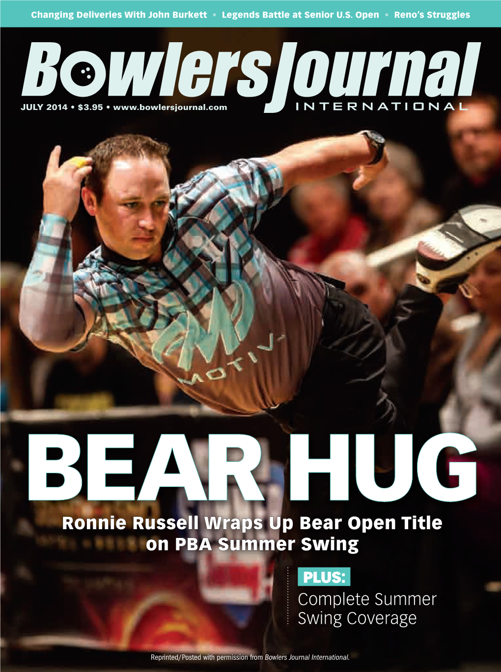 Ronnie Russell Wraps up Bear Open Title on PBA Summer Swing