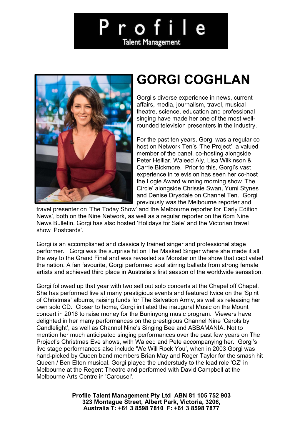 Gorgi Coghlan