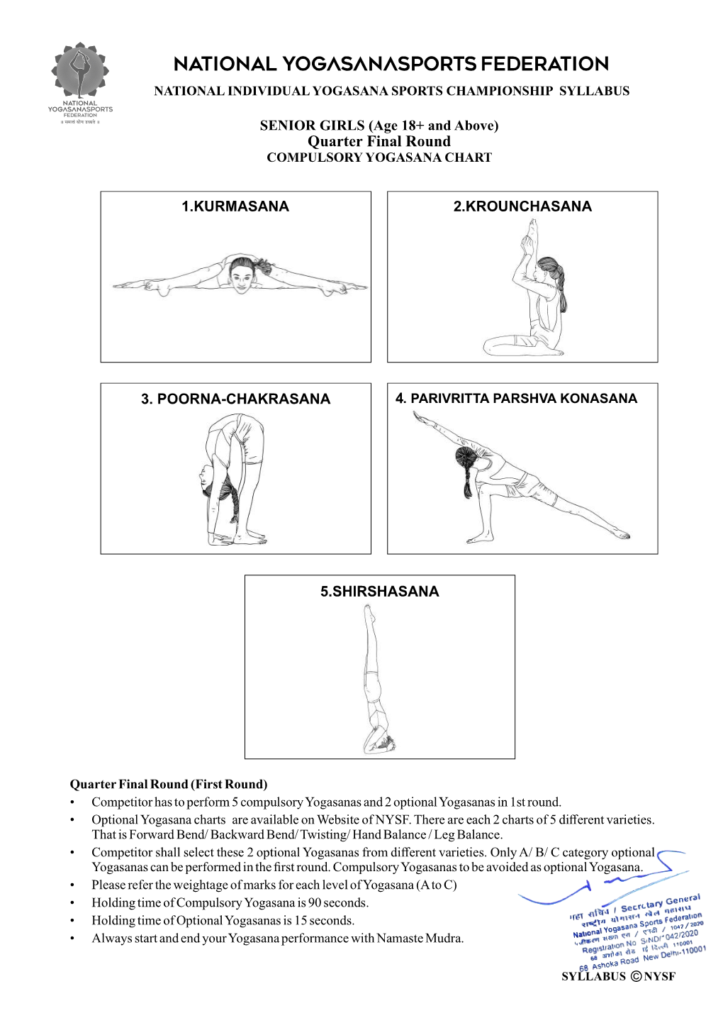 Senior Girls Syllabus.Cdr