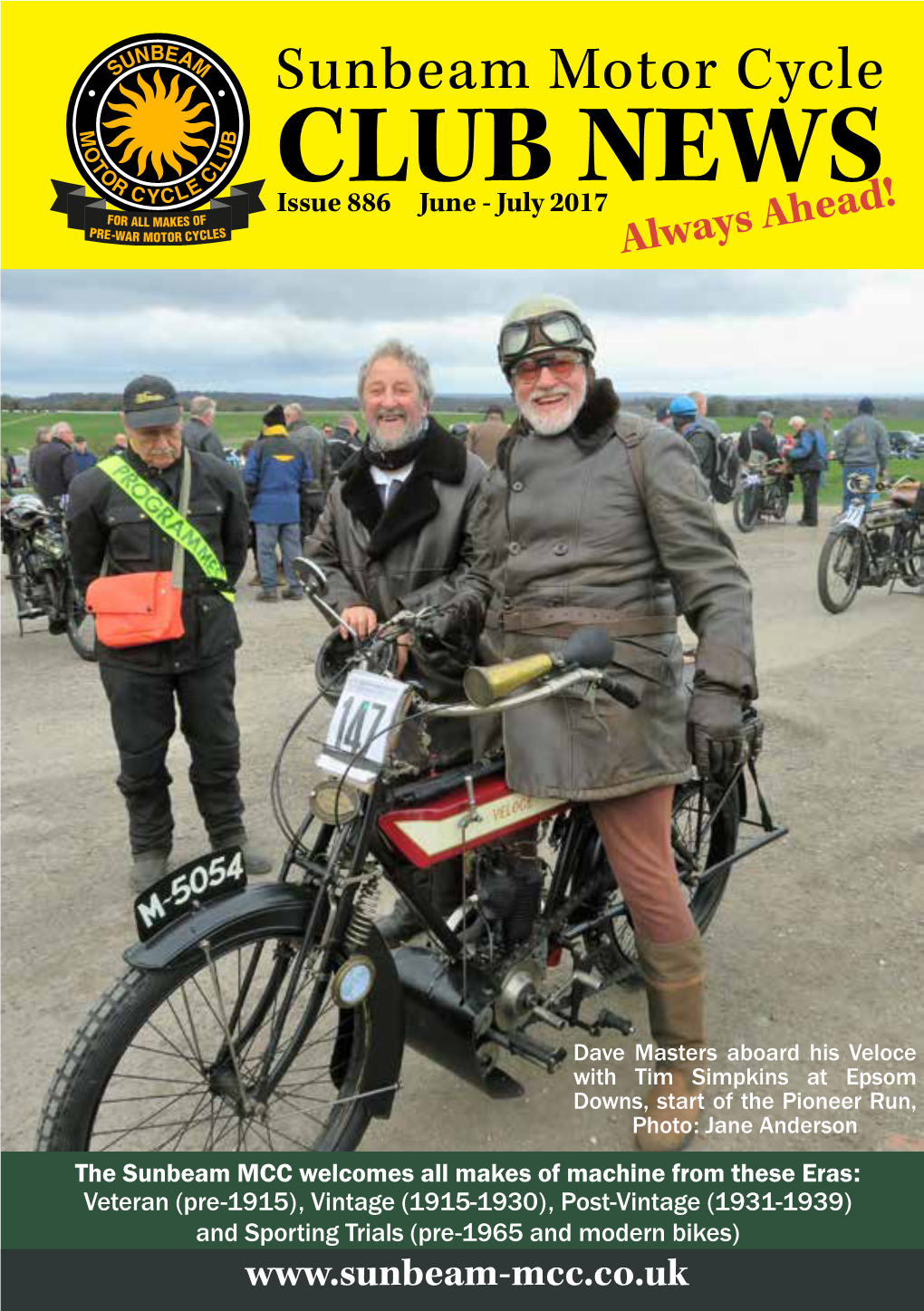 CLUB NEWS Issue 886 June - July 2017 Always Ahead!