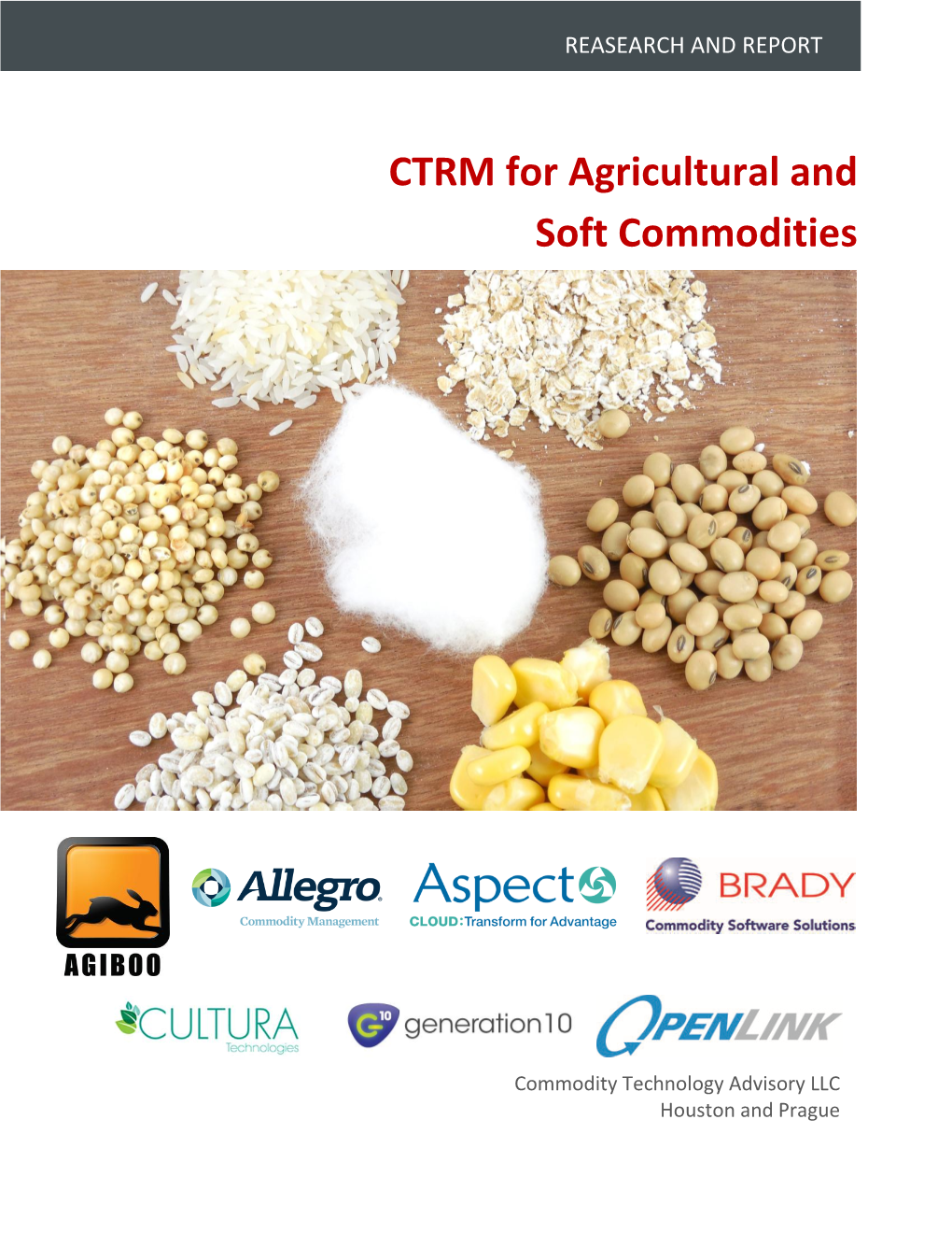 CTRM for Ags and Softs