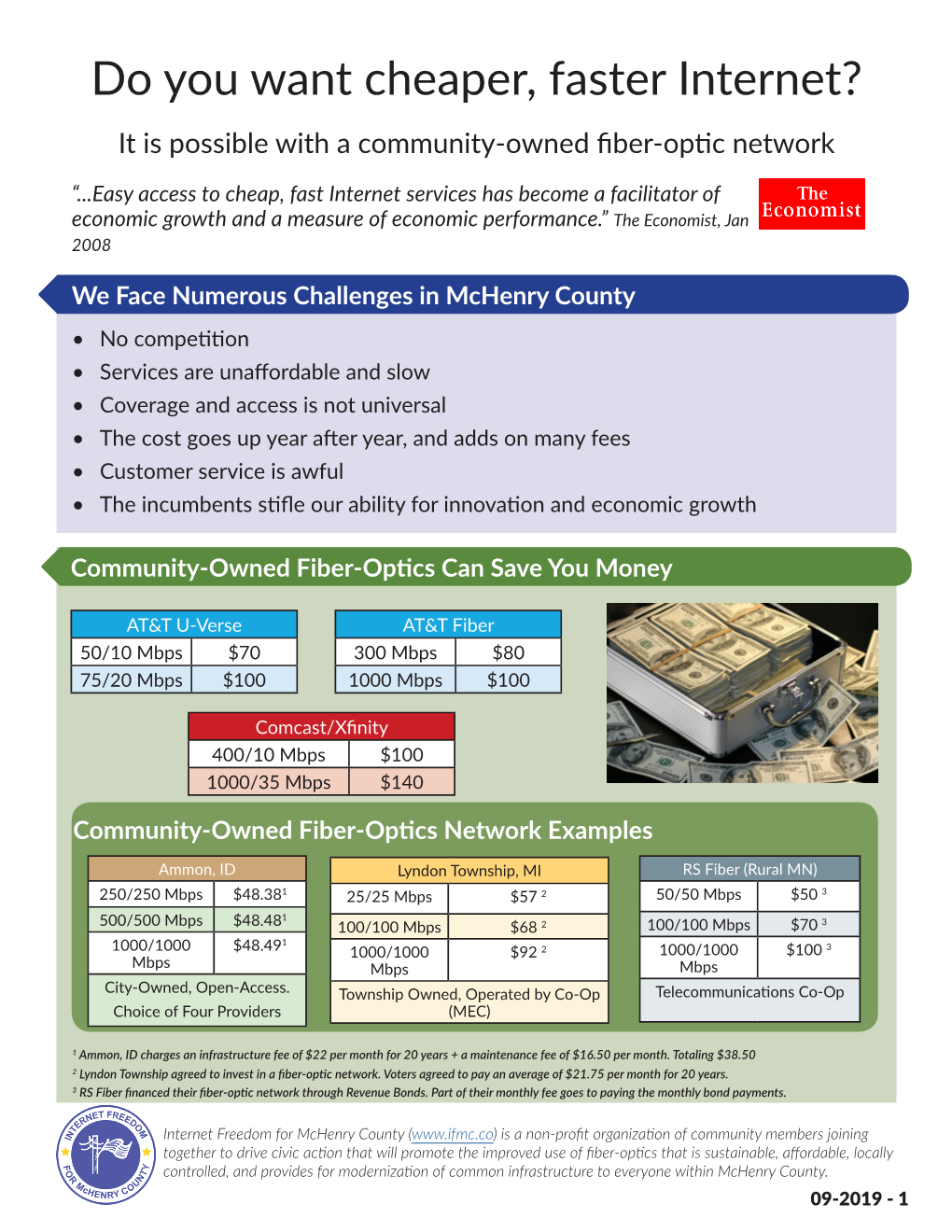 Community-Owned Fiber-Optics Network Examples