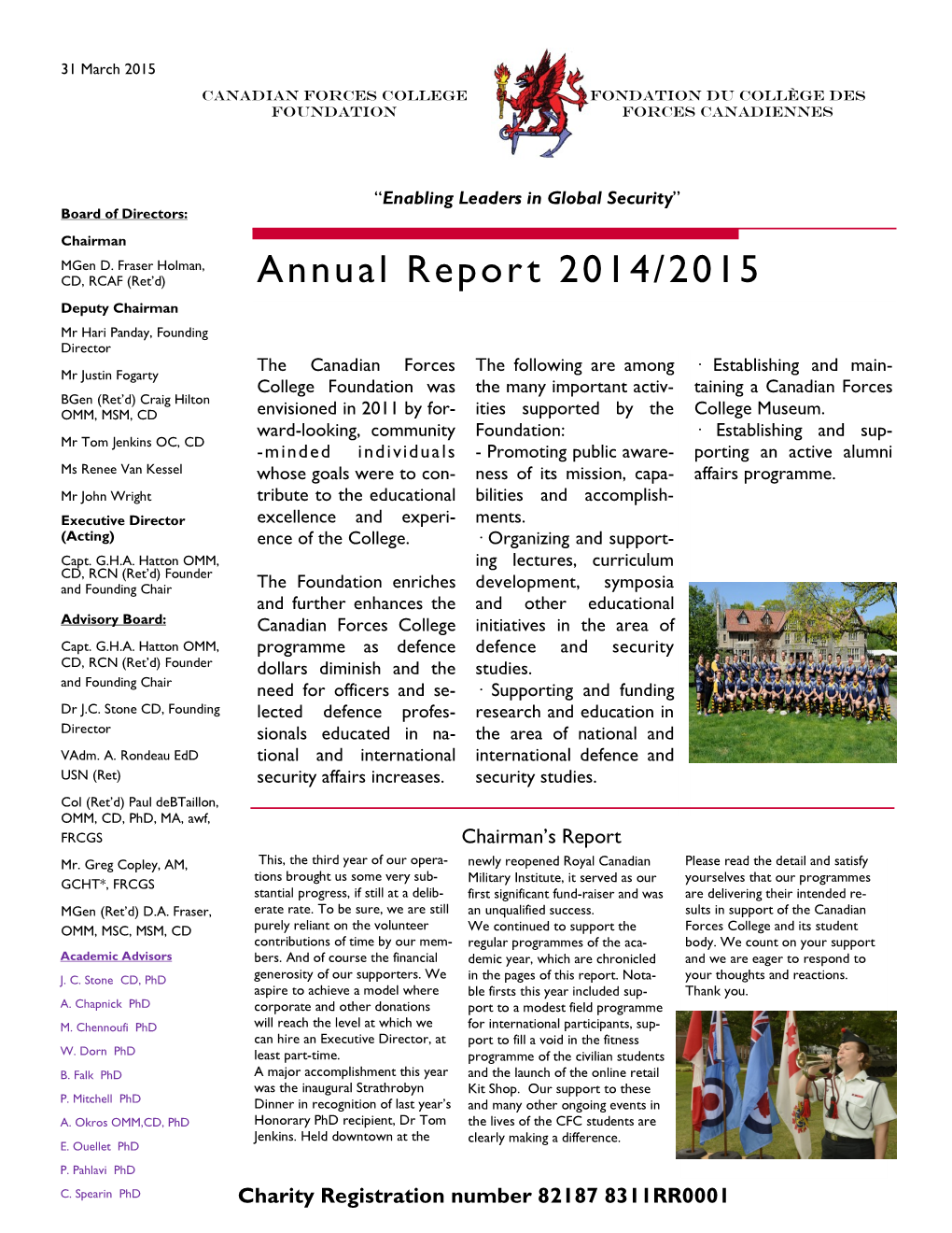 Annual Report 2014/2015