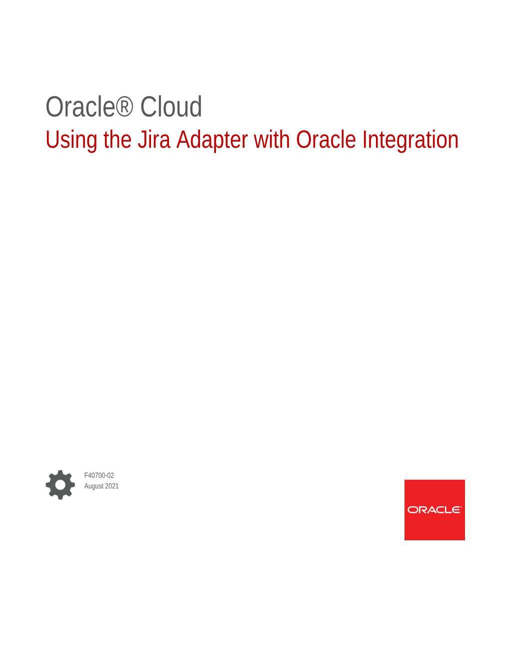 Using the Jira Adapter with Oracle Integration