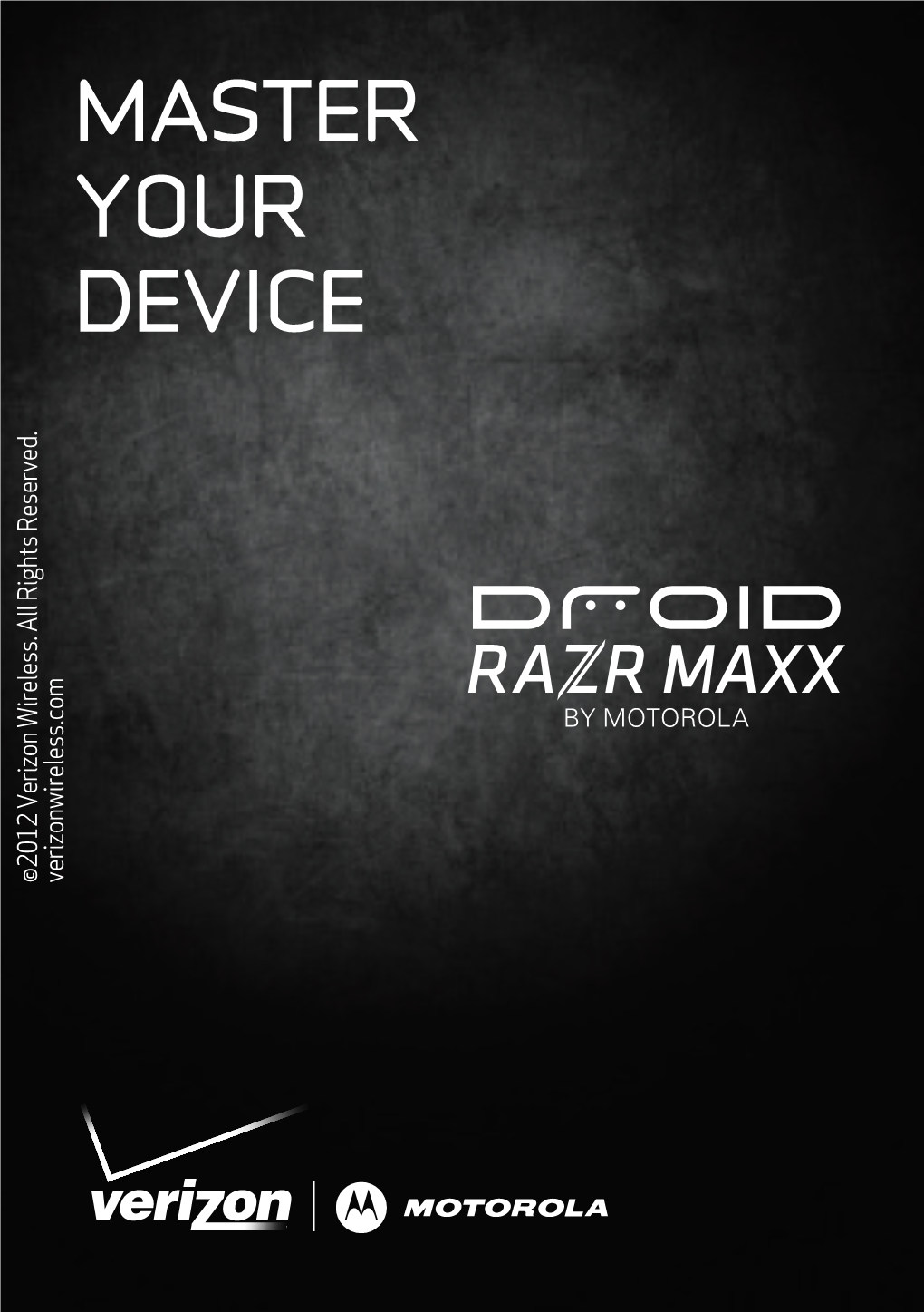 Verizon DROID RAZR MAXX Getting Started Guide