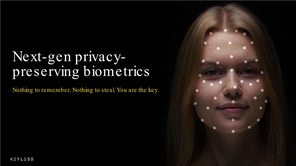 Preserving Biometrics