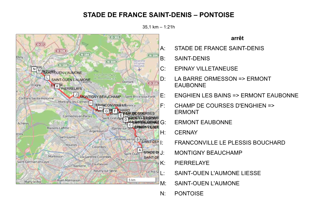 Stade De France Saint-Denis – Pontoise