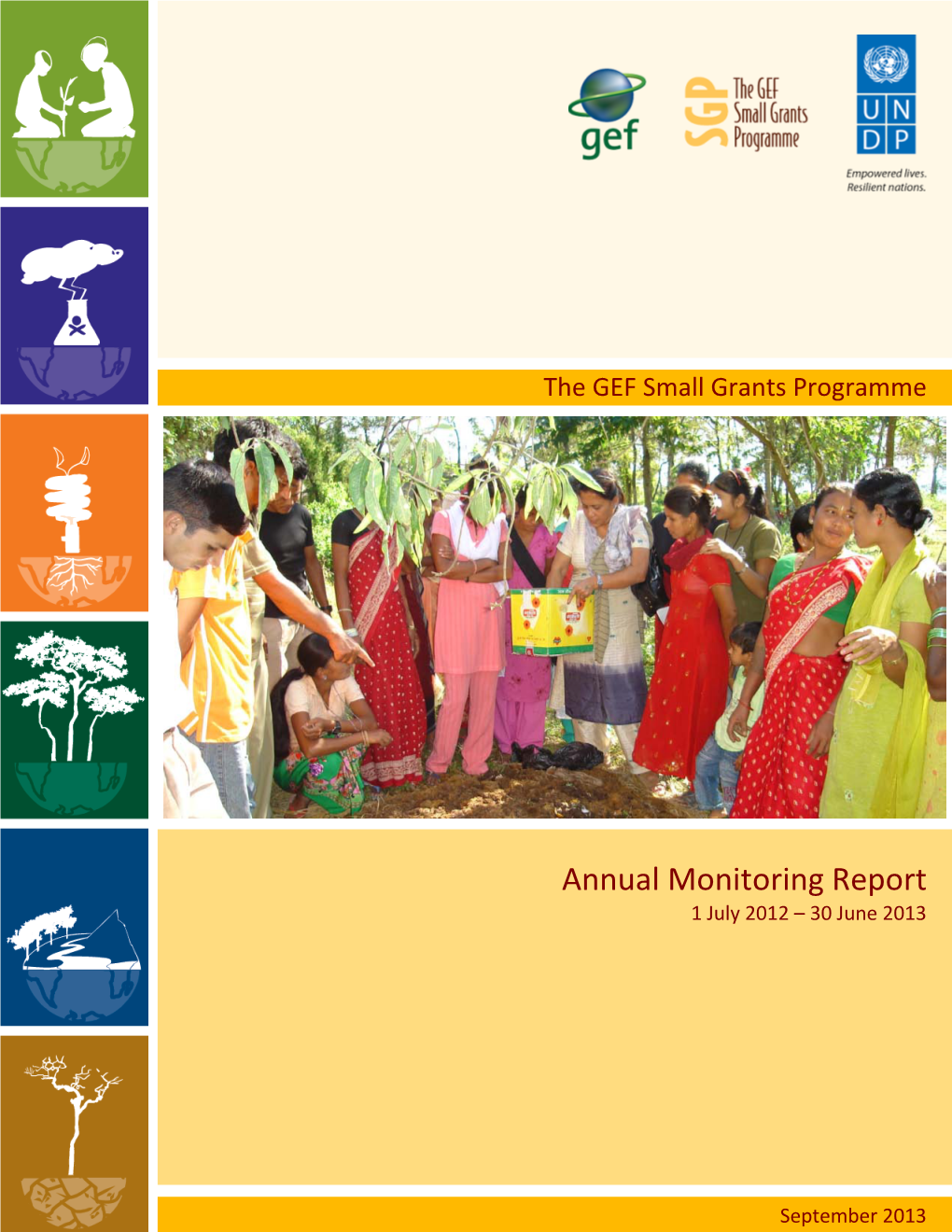 Small Grants Programme Annual Monitoring Report January 2012