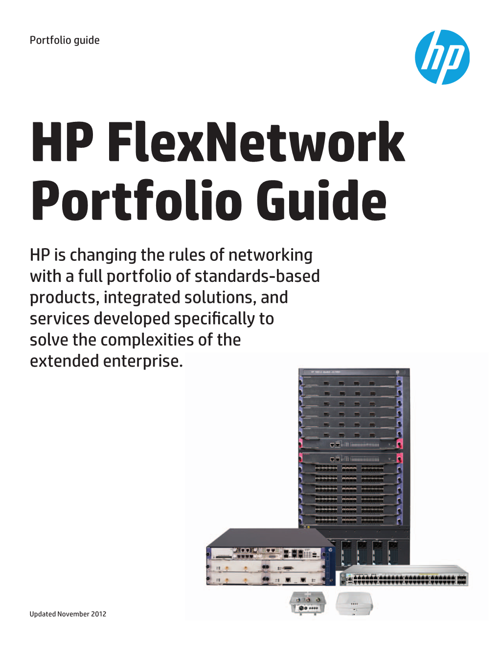 HP Flexnetwork Portfolio Guide