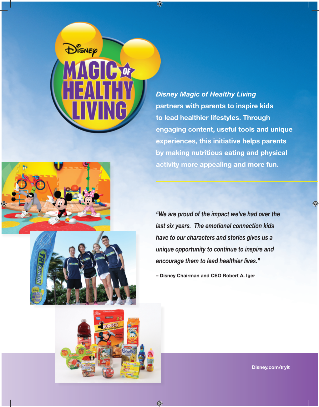 Disney Magic of Healthy Living Partners with Parents to Inspire Kids to Lead Healthier Lifestyles