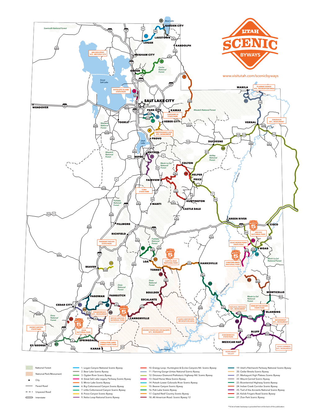 Utah Scenic Byways