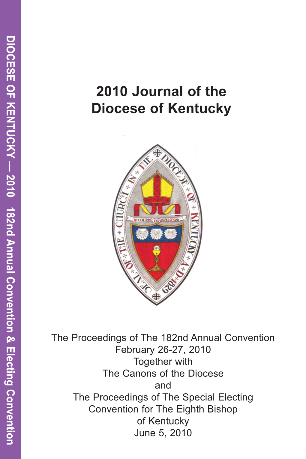 2010 Journal of the Diocese of Kentucky