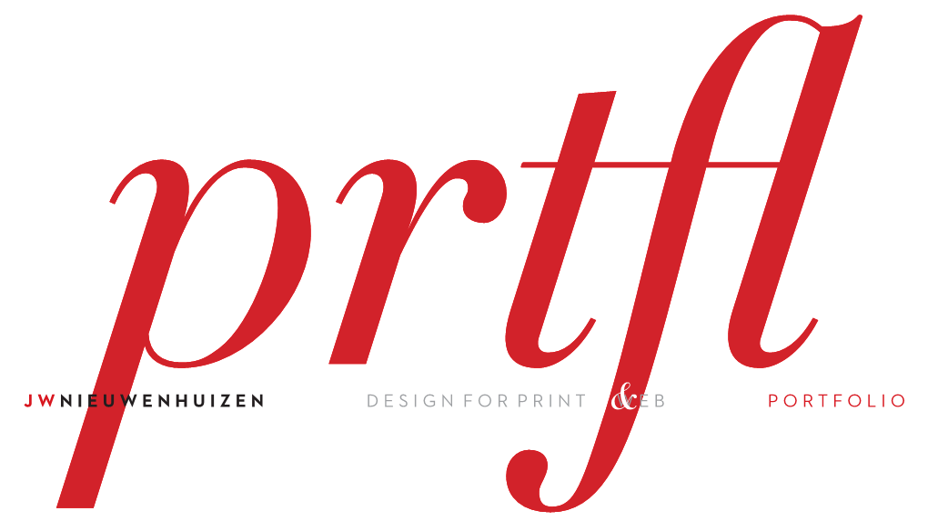 Jw Nieuwenhuizen Design for Print Web Portfolio
