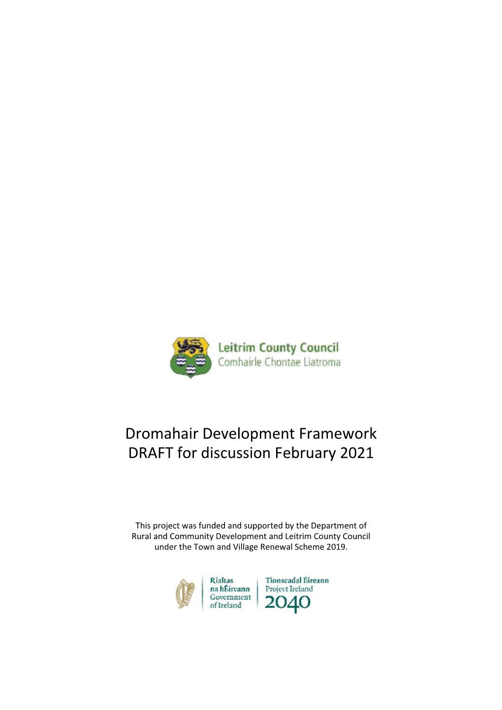 Dromahair Development Framework DRAFT for Discussion February 2021
