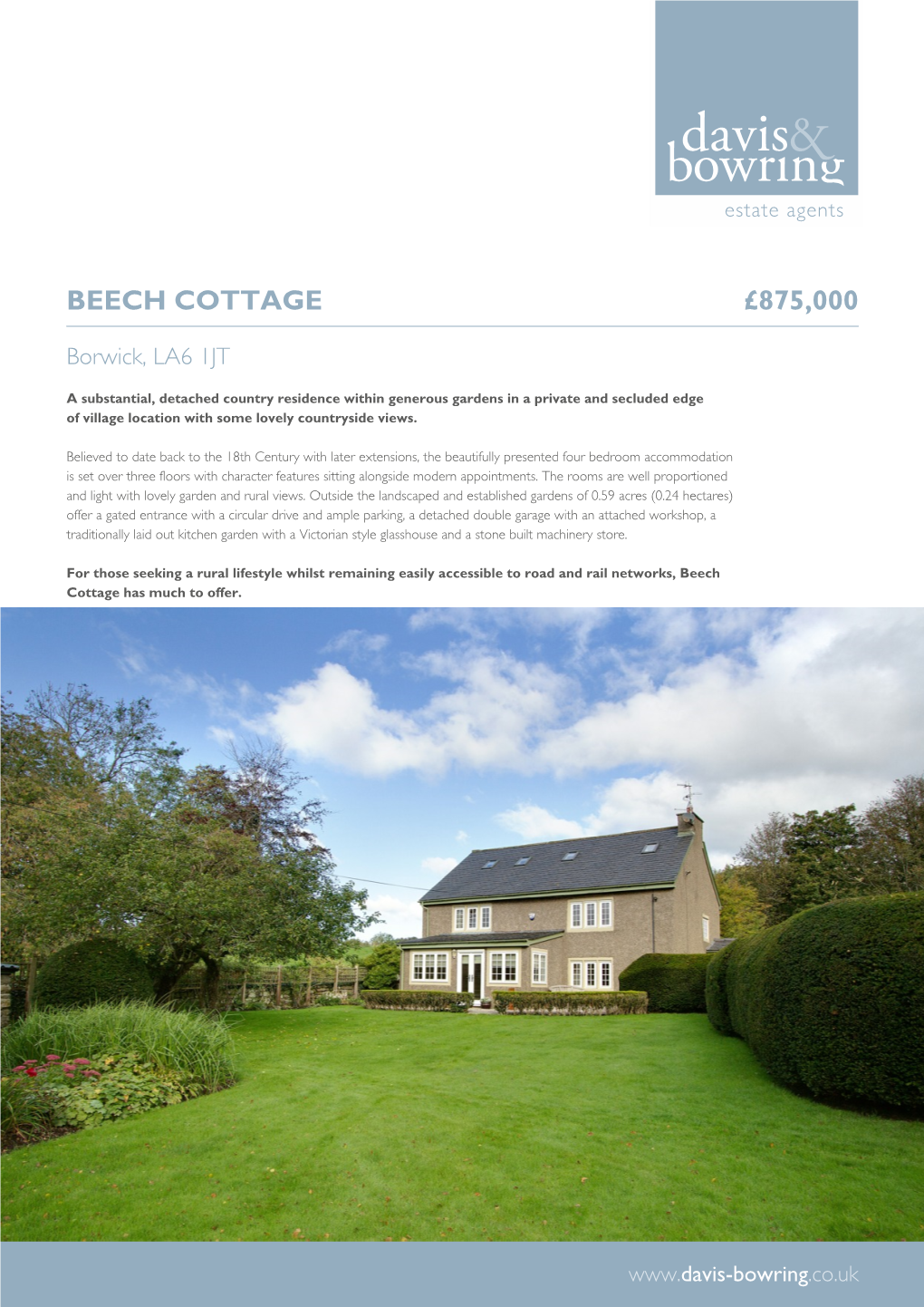 Beech Cottage, Borwick