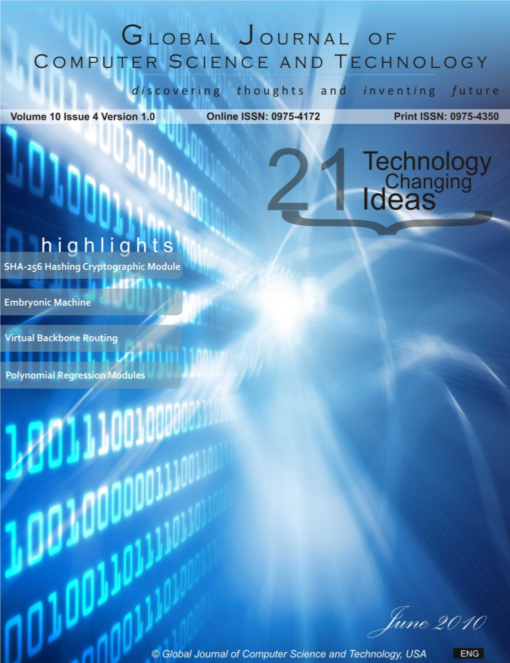 Global Journal of Computer Science and Technology