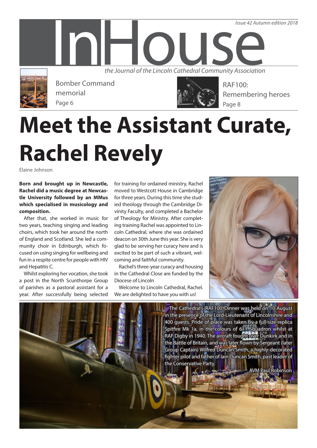 Meet the Assistant Curate, Rachel Revely Elaine Johnson