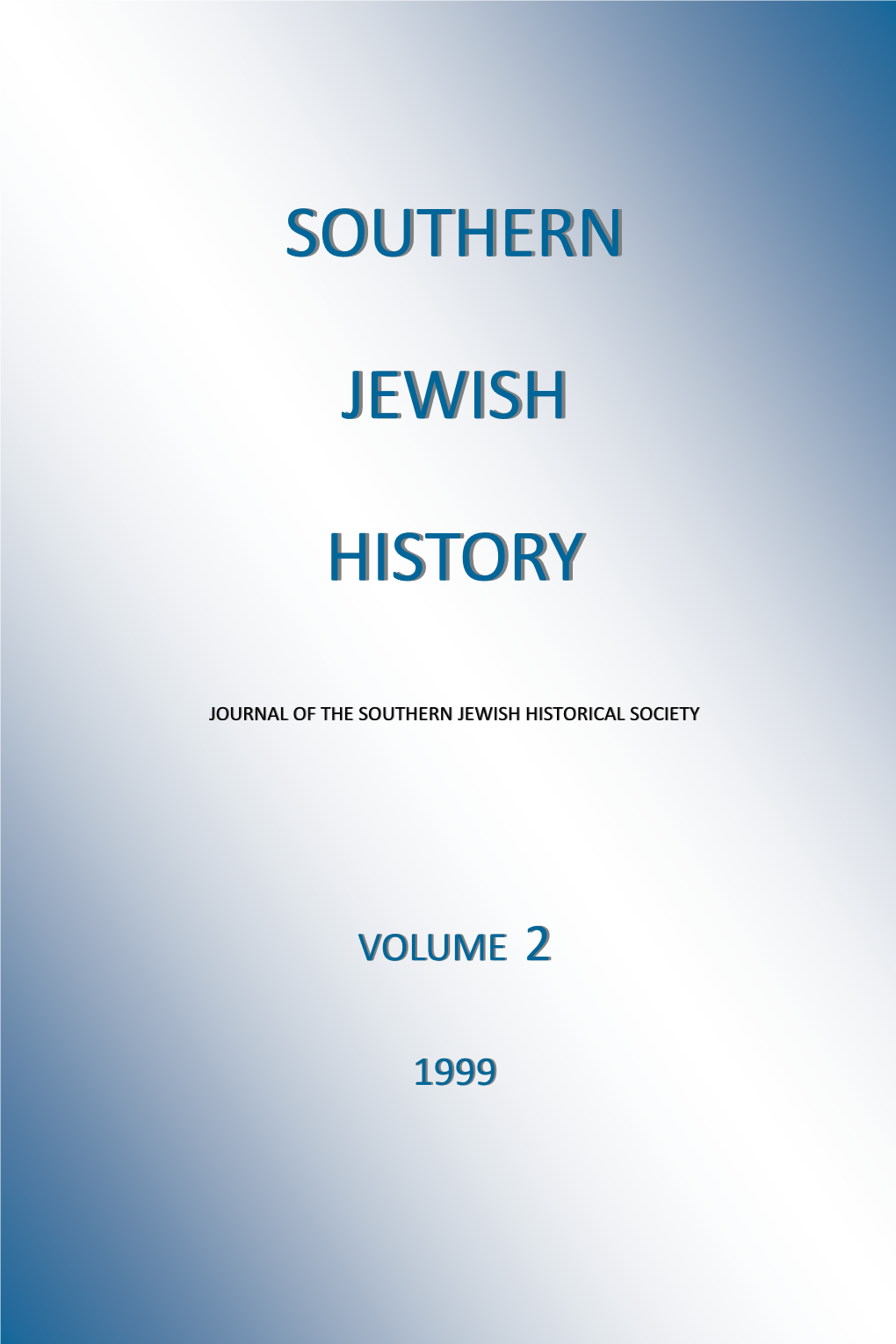 Southern Jewish History