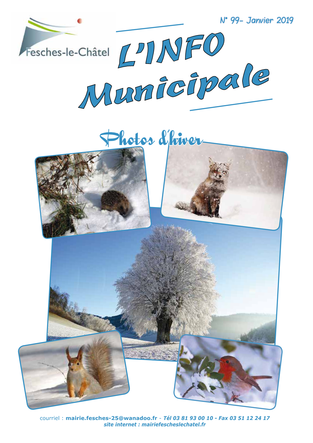 L'info Municipale Photos D'hiver