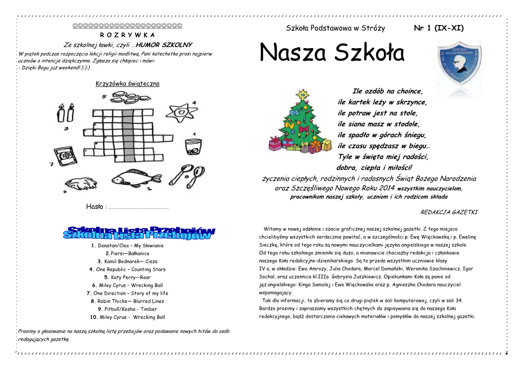 Nasza Szkoła - Dzięki Bogu Już Weekend!:):):)