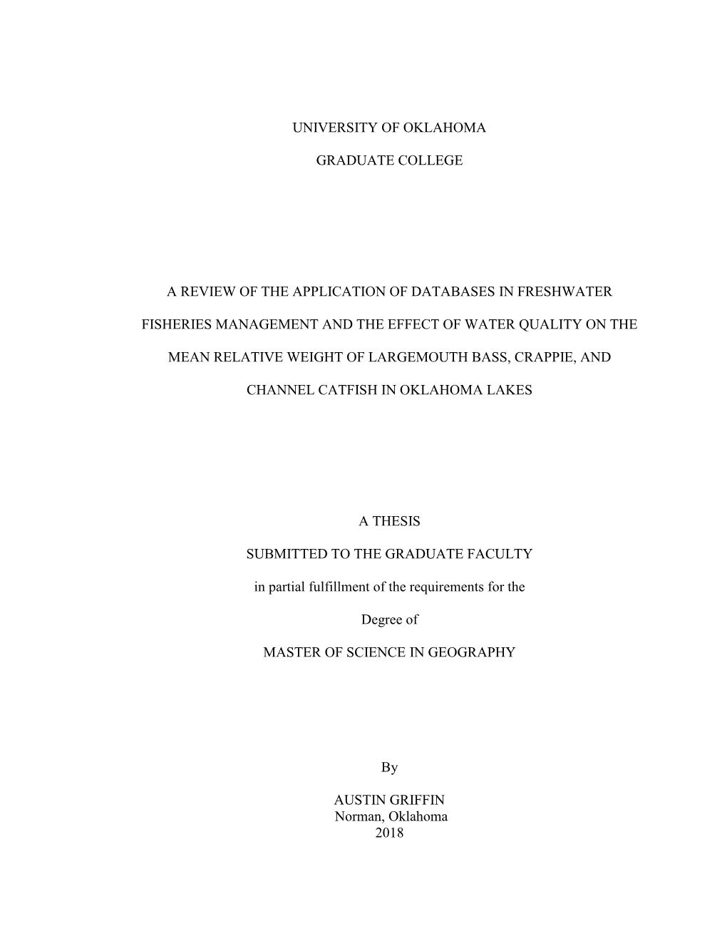 Doctoral Dissertation Template