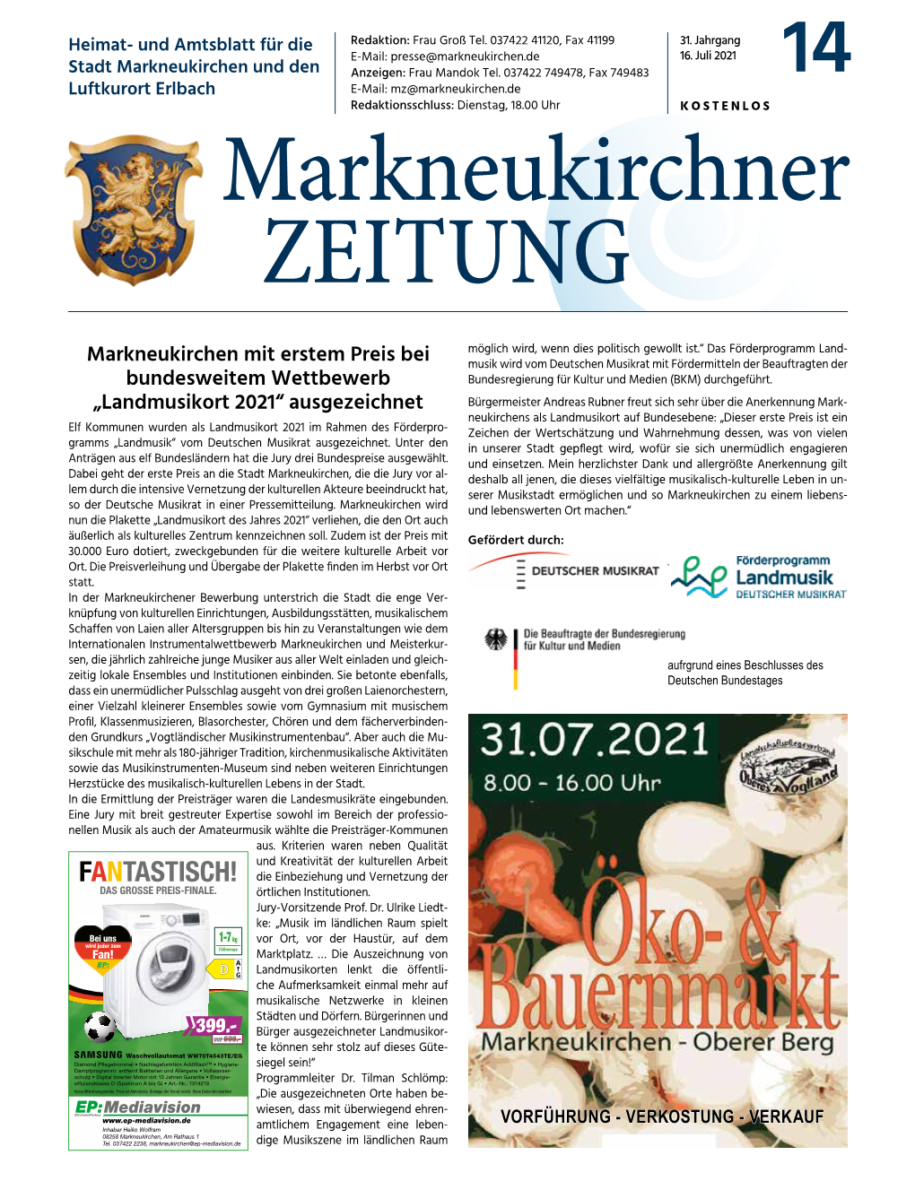 Pdf Ausgabe 14/2021 Vom 16.07.2021 (2