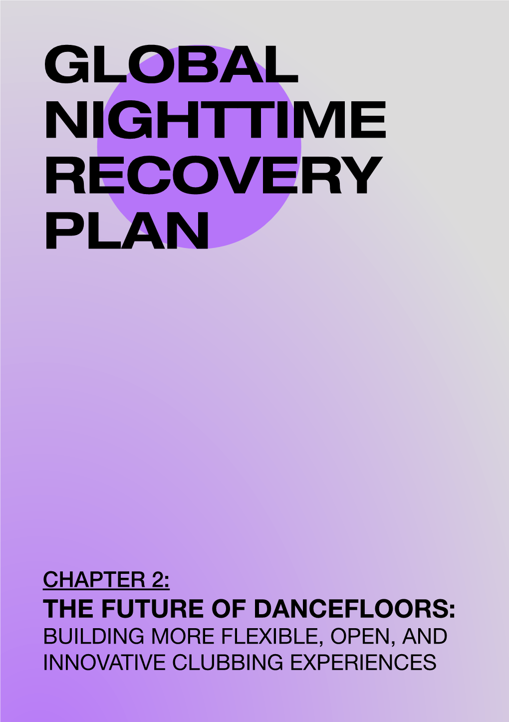 Global Nighttime Recovery Plan