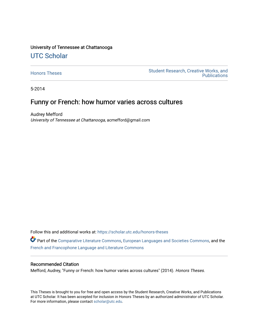 Funny Or French: How Humor Varies Across Cultures