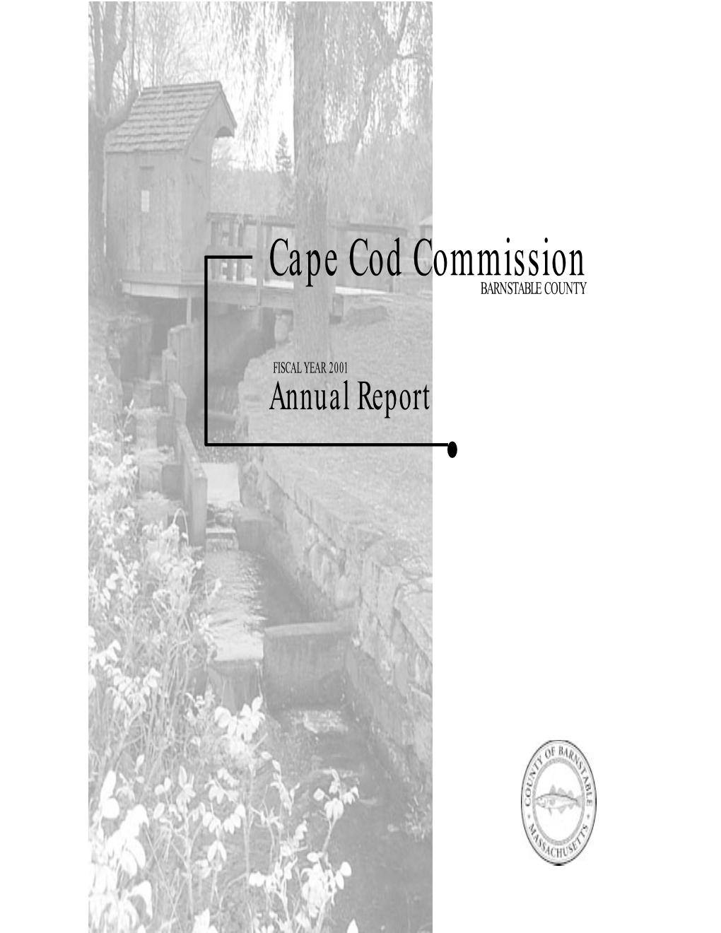 Cape Cod Commission Annual Report Fiscal Year 2001