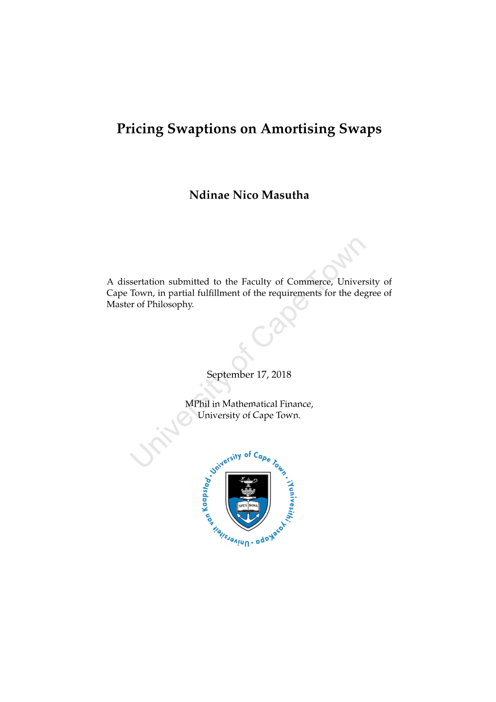 Pricing Swaptions on Amortising Swaps