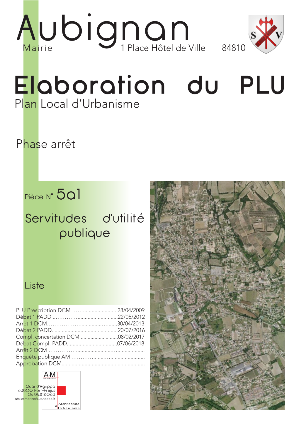 Elaboration Du PLU Plan Local D’Urbanisme