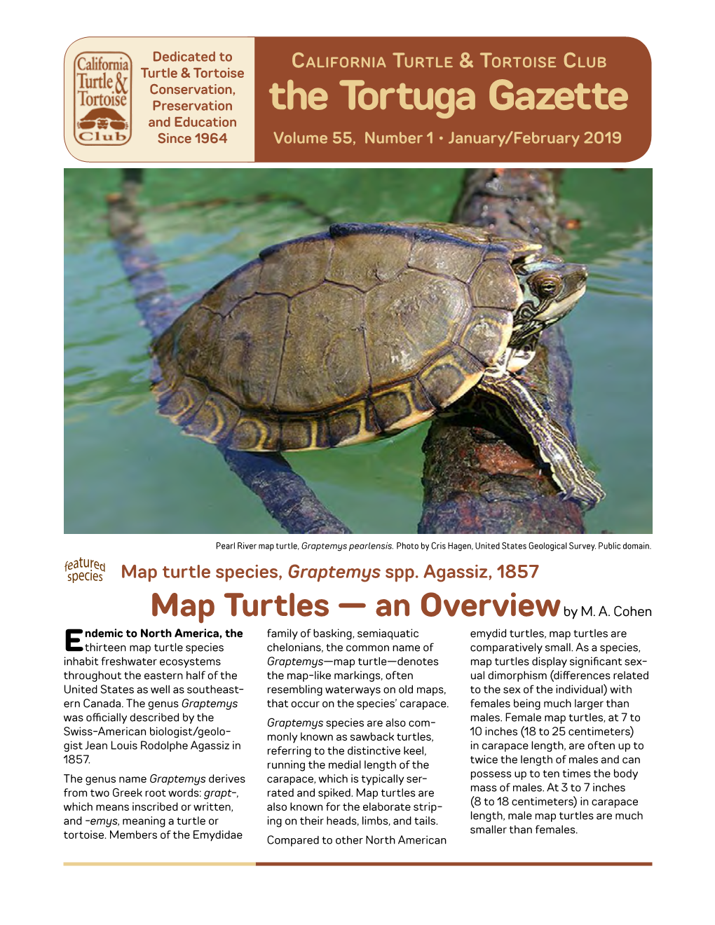 The Tortuga Gazette and Education Since 1964 Volume 55, Number 1 • January/February 2019