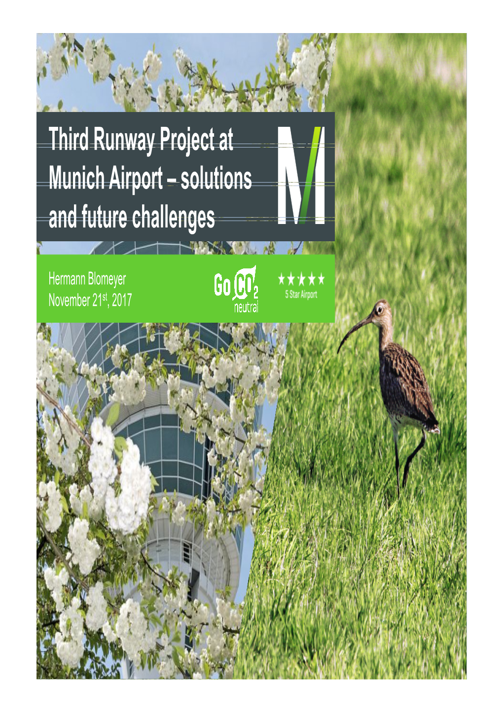 3Rd Runway Project at Munich Airport