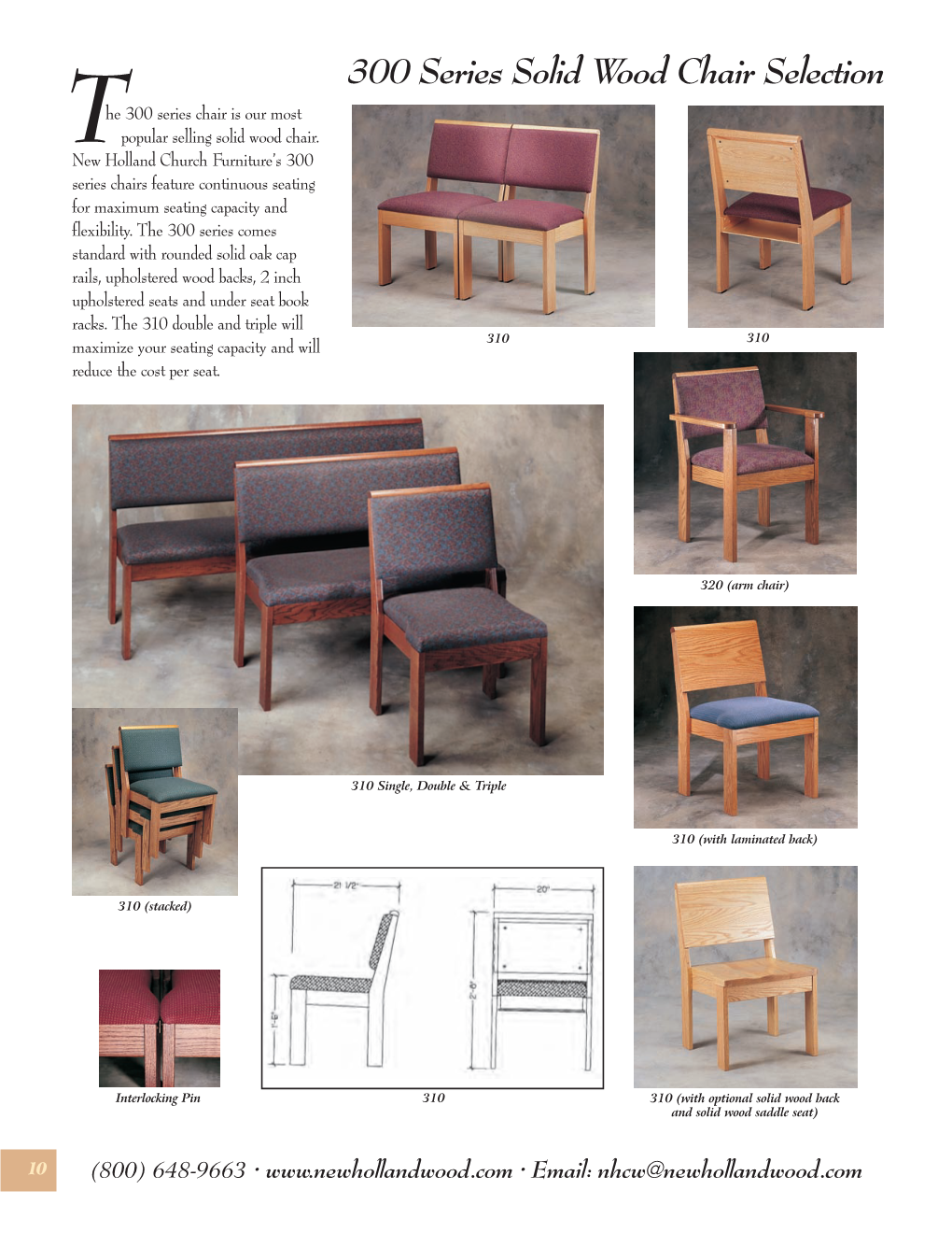 300 Series Solid Wood Chair Selection He 300 Series Chair Is Our Most Tpopular Selling Solid Wood Chair