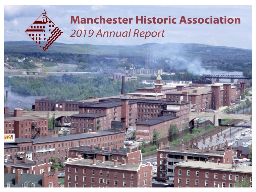 2019 Manchester Historic Association Annual Report