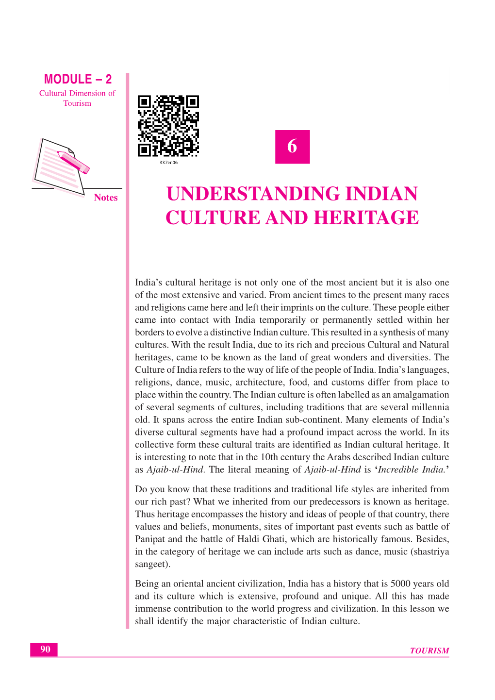 6 Understanding Indian Culture and Heritage