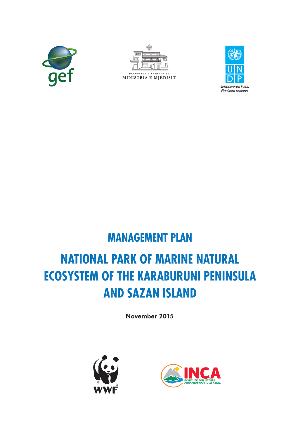 National Park of Marine Natural Ecosystem of the Karaburuni Peninsula and Sazan Island