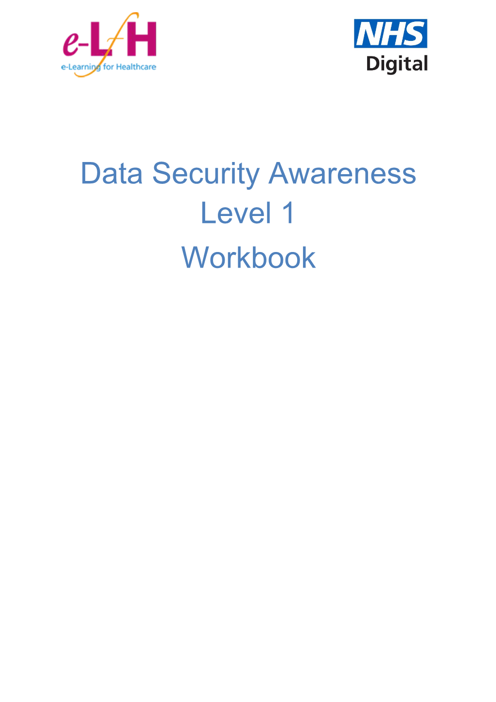 Data Security Awareness Level 1