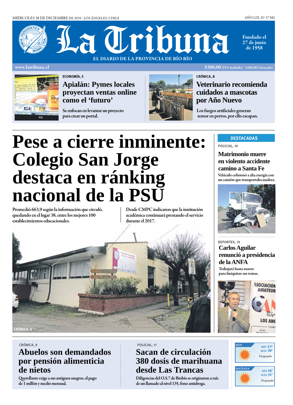 Colegio San Jorge Destaca En Ránking Nacional De La