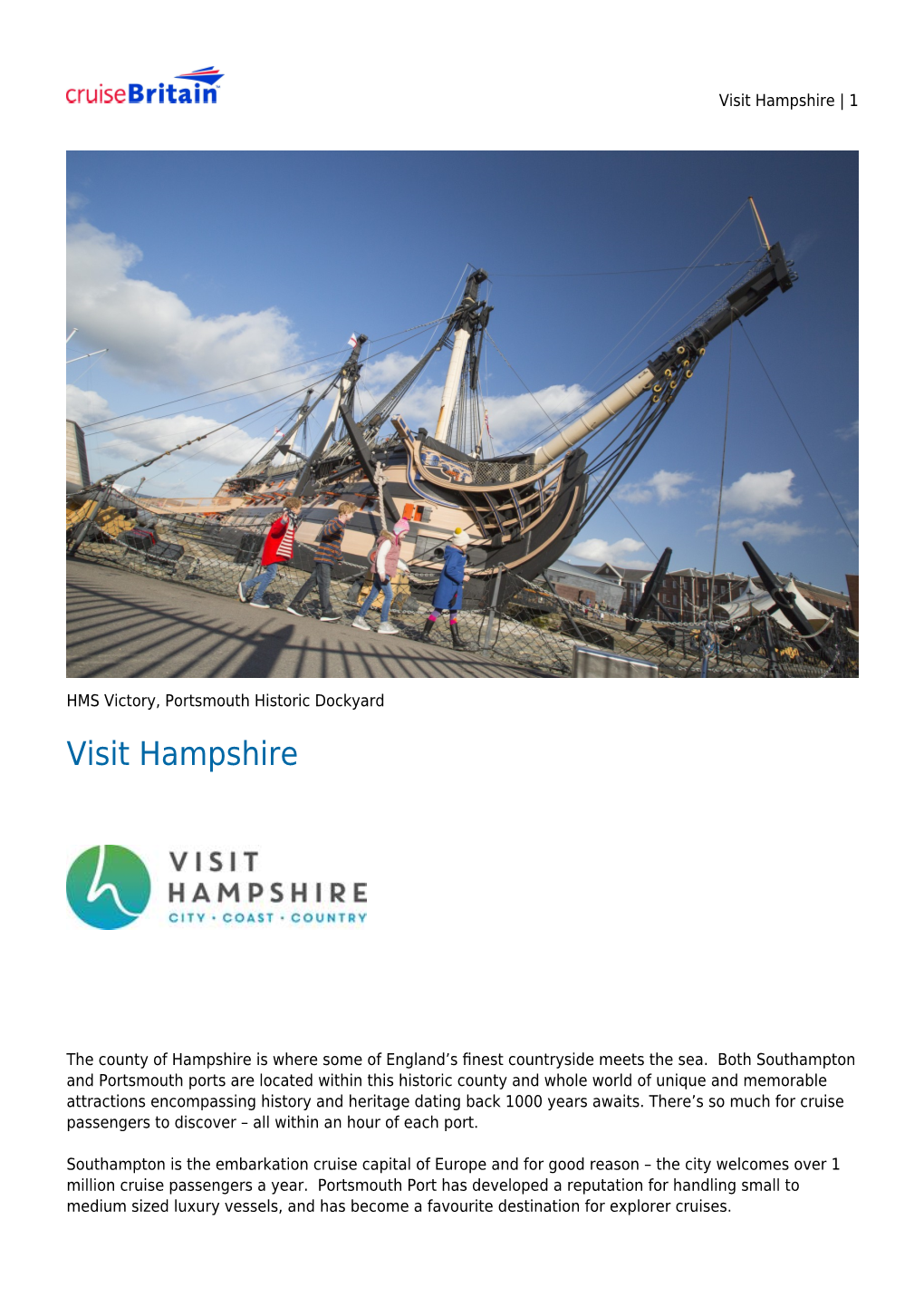 Visit Hampshire | 1