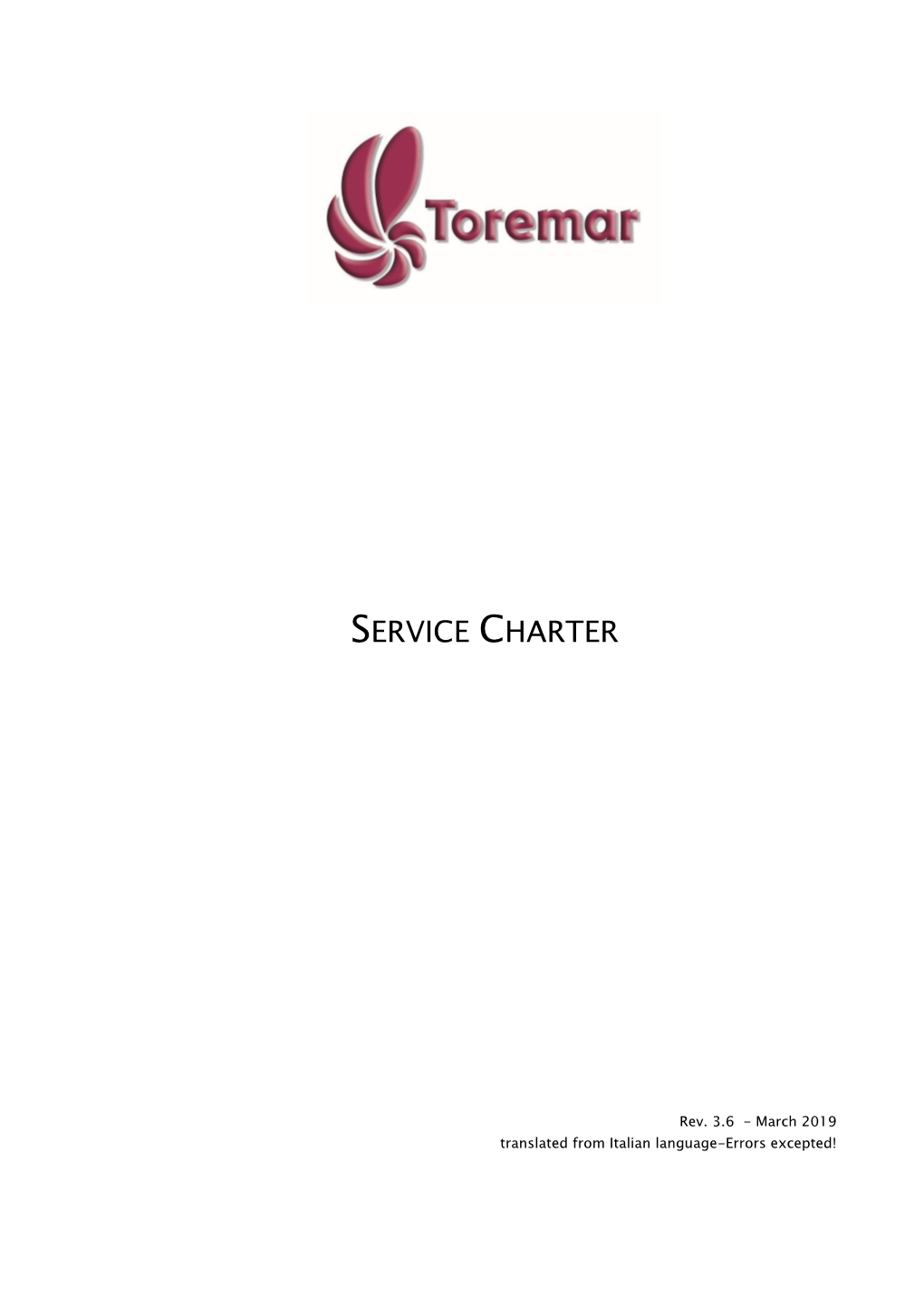 Service Charter