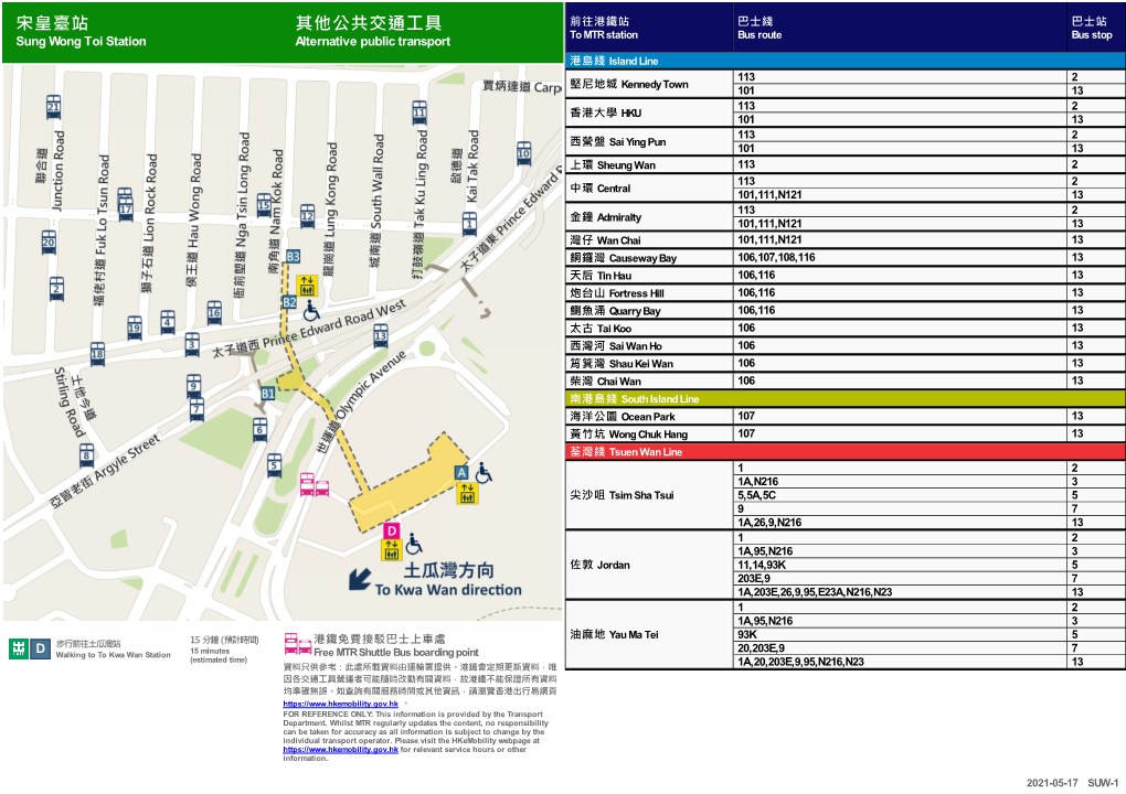Sung Wong Toi Station E-Passenger Guide