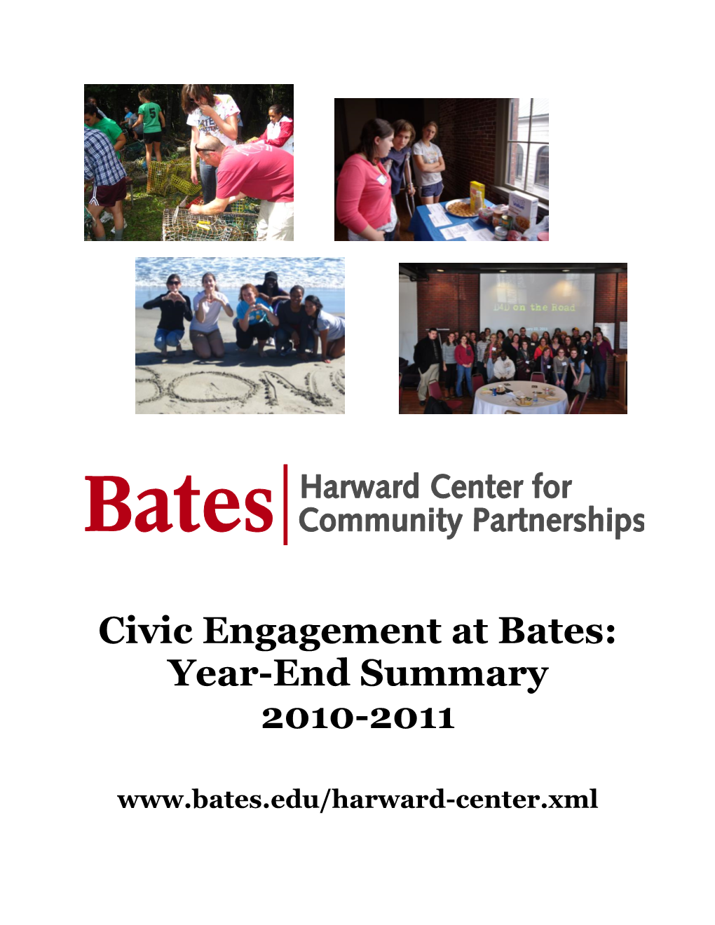 Civic Engagement at Bates: Year-End Summary 2010-2011