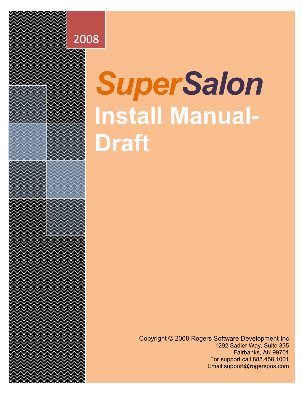 Supersalon Version 4 Software Manual