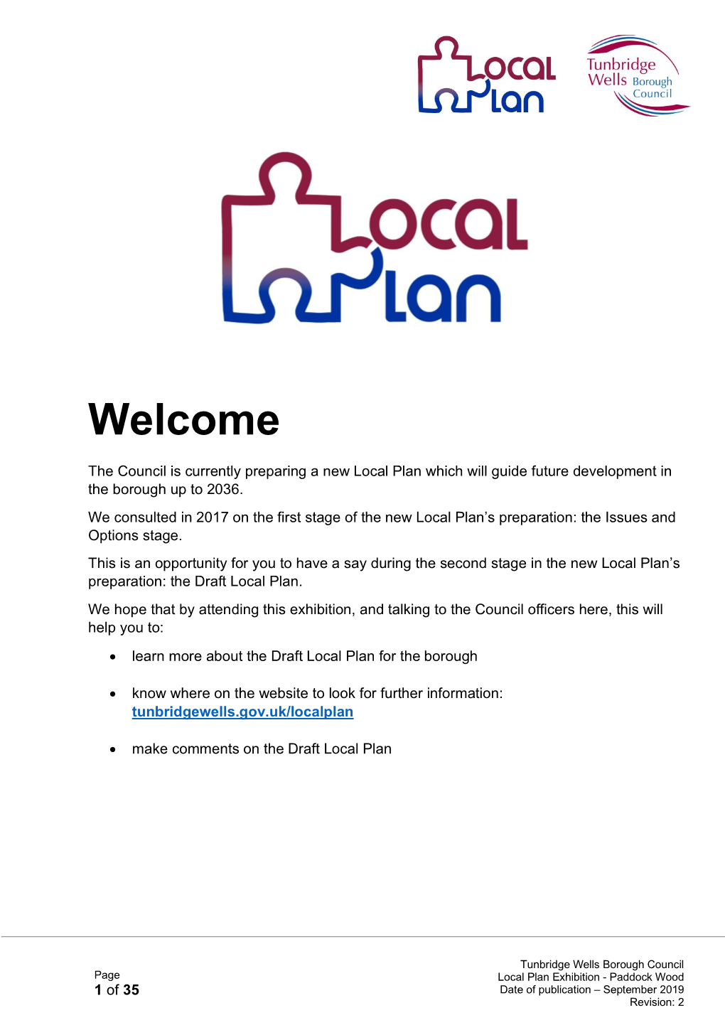 Local Plan Exhibition